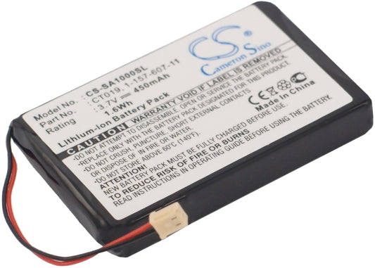 Replacement Battery for Sony NW-A1000 – Media Player – 450mAh / 3.7V