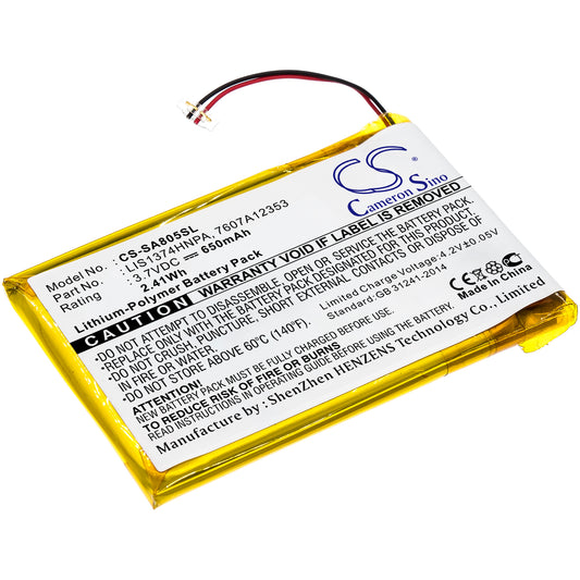 Replacement Battery for Sony NWZ-A801 – Media Player – 650mAh / 3.7V