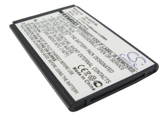Replacement Battery for Siemens AF51 – Mobile, SmartPhone – 690mAh / 3.7V - image 1
