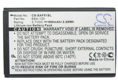 Replacement Battery for Siemens AF51 – Mobile, SmartPhone – 690mAh / 3.7V - image 5