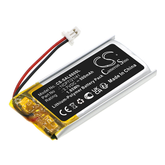 Replacement Battery for Samson Airline 88 Fitness – Wireless Headset – 500mAh / 3.7V