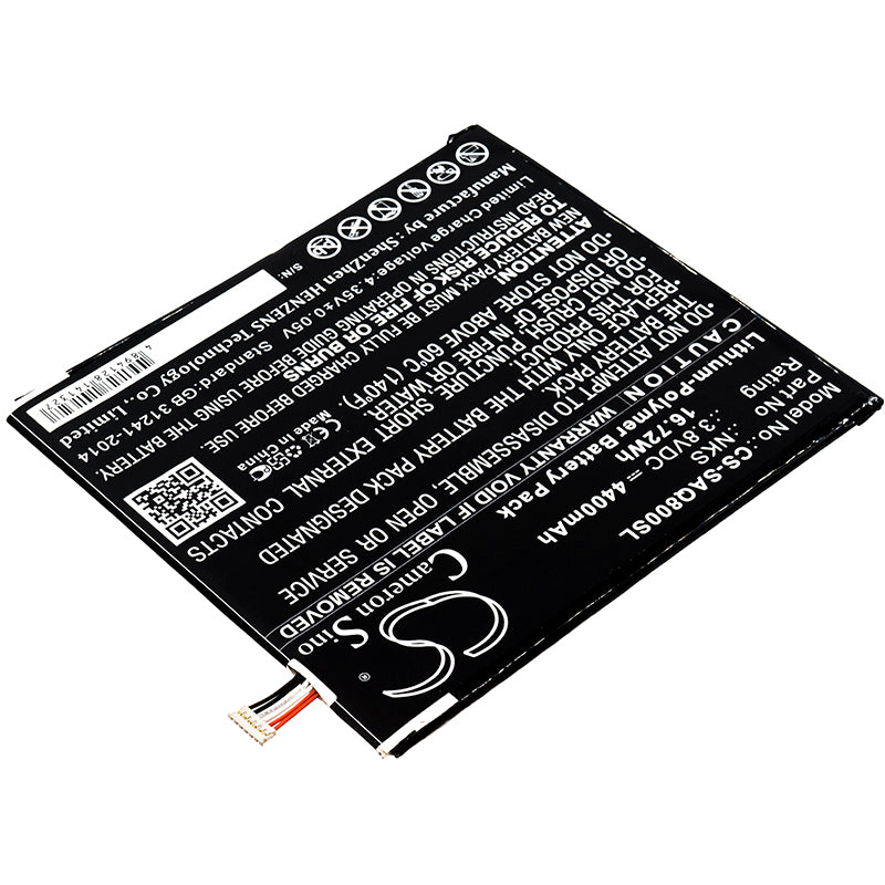 Replacement Battery for Sprint Slate 80 – Tablet – 4400mAh / 3.8V - image 2