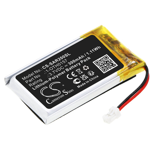 Replacement Battery for Samson Swar2 Airline – Wireless Headset – 300mAh / 3.7V