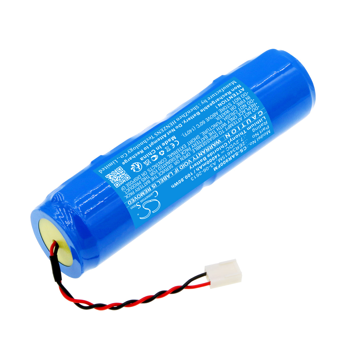 Replacement Battery for Radio Beacon SAR-9 – Marine Safety & Flotation Devic – 14000mAh / 7.2V