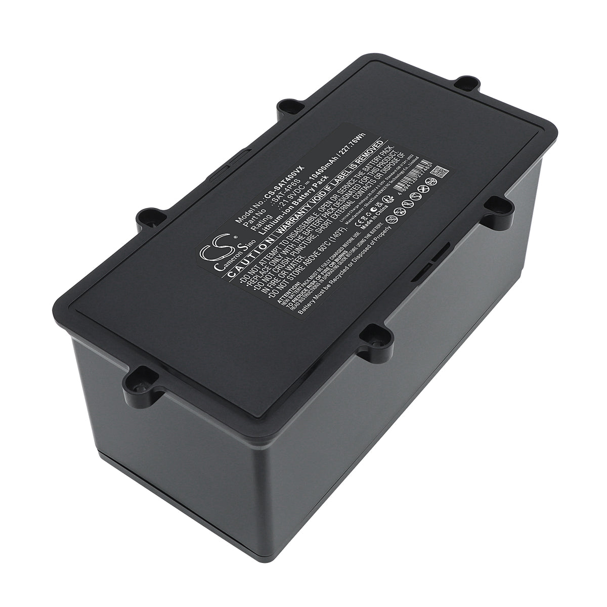 Replacement Battery for Seauto Shark – Robotic Pool Cleaner – 10400mAh / 21.9V