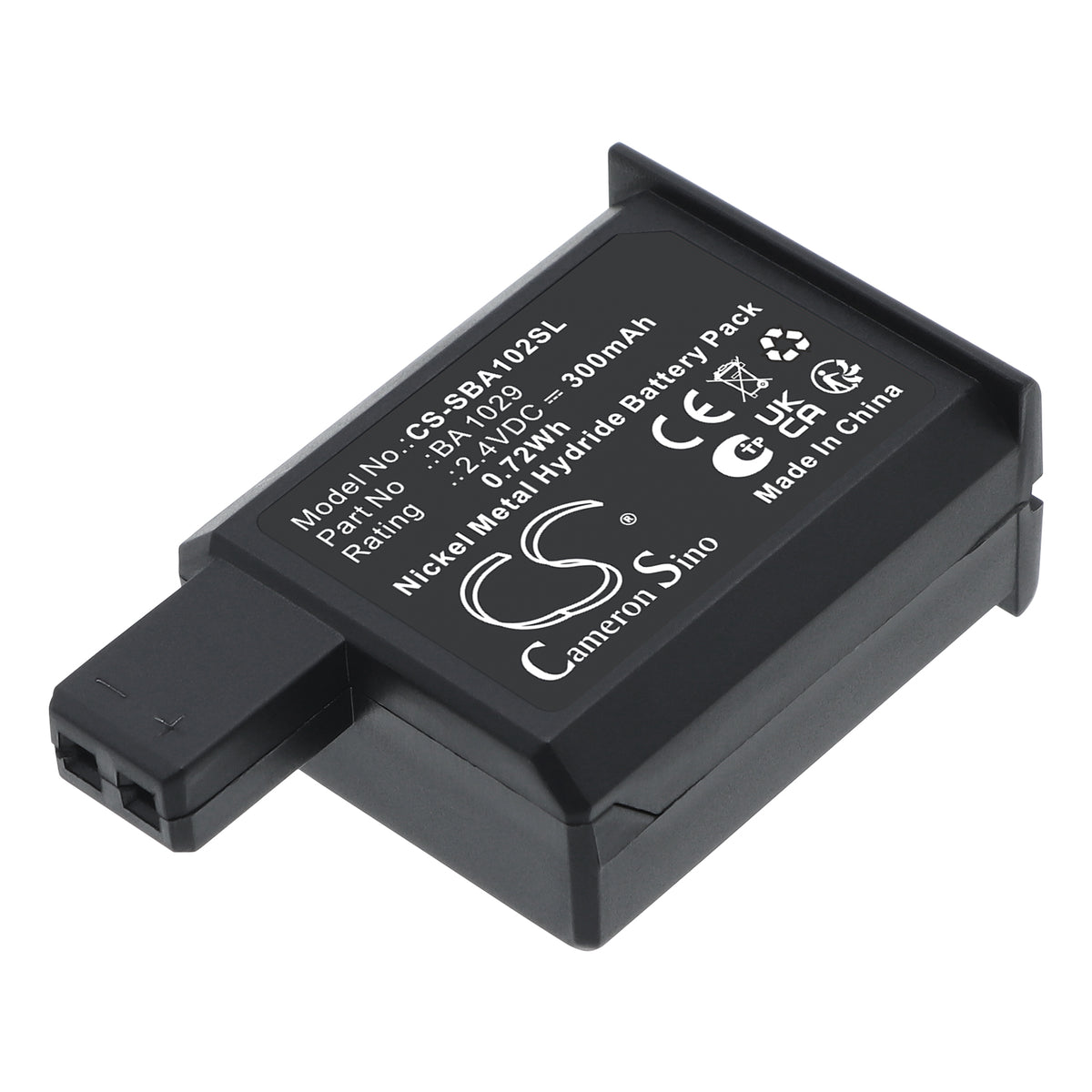 Replacement Battery for Sennheiser EKI1029 – Transmitters & Receiver – 300mAh / 2.4V