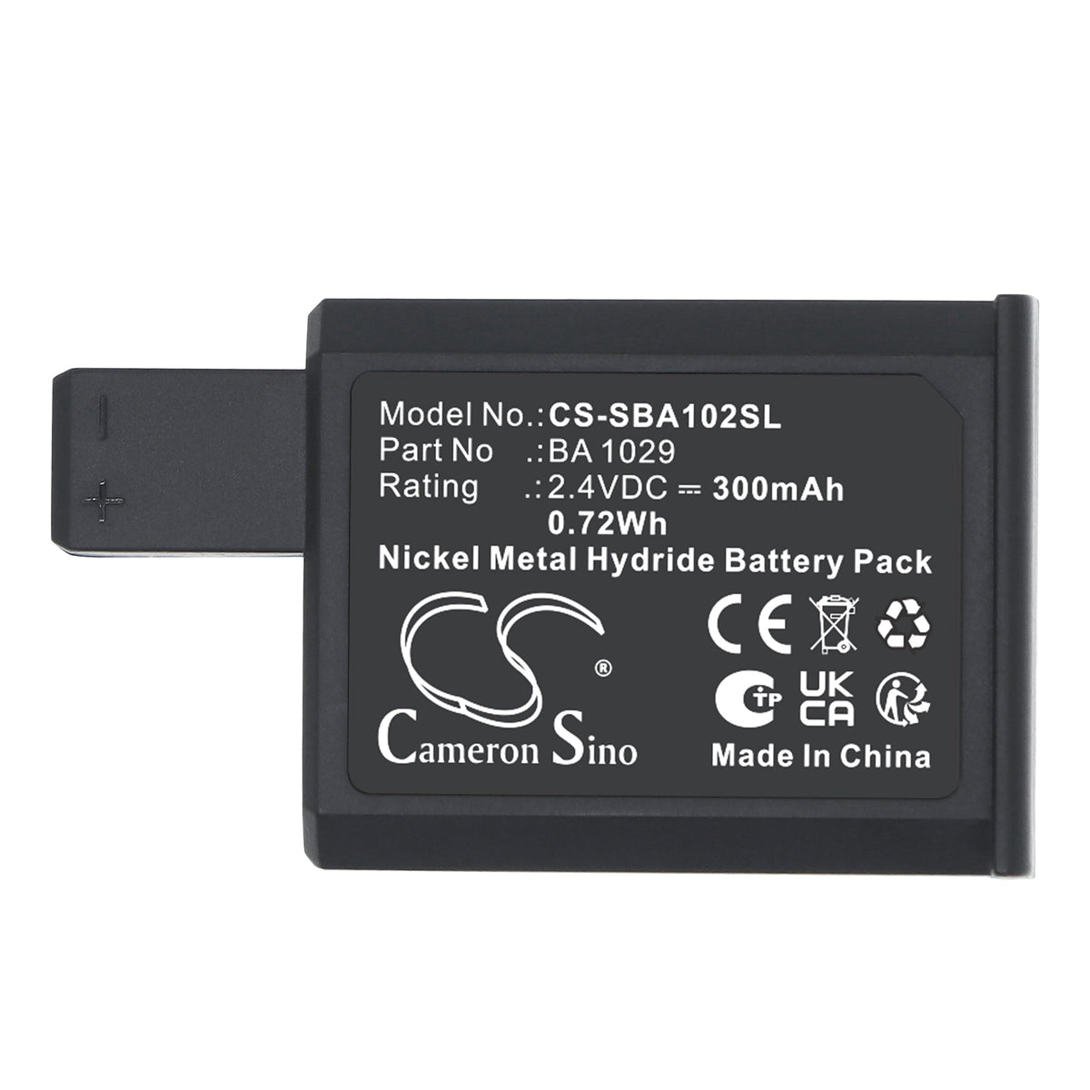 Replacement Battery for Sennheiser EKI1029 – Transmitters & Receiver – 300mAh / 2.4V
