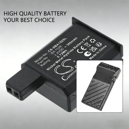 Replacement Battery for Sennheiser EKI1029 – Transmitters & Receiver – 300mAh / 2.4V