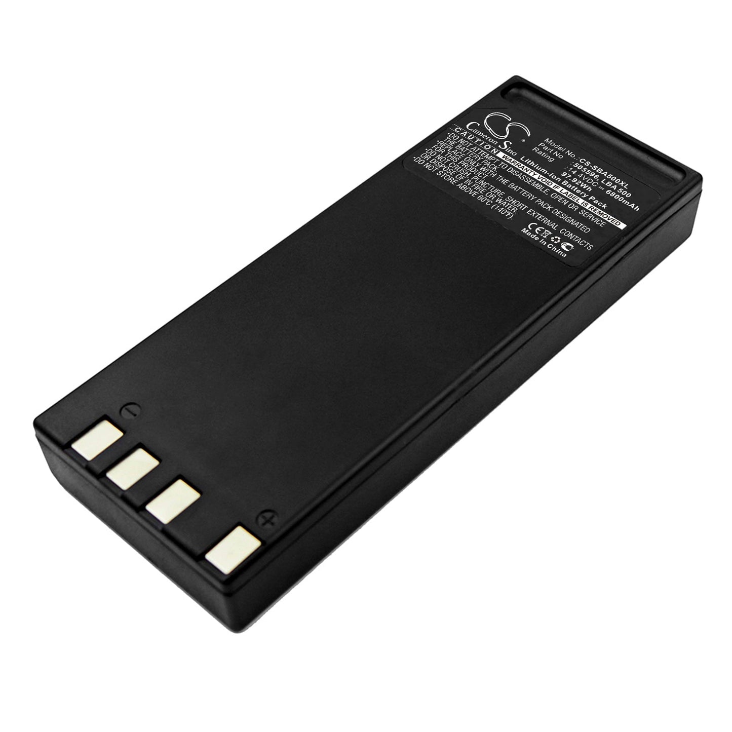 Replacement Battery for Sennheiser  LSP 500 Pro – Wireless Headset – 6800mAh / 97.92Wh / 14.4V