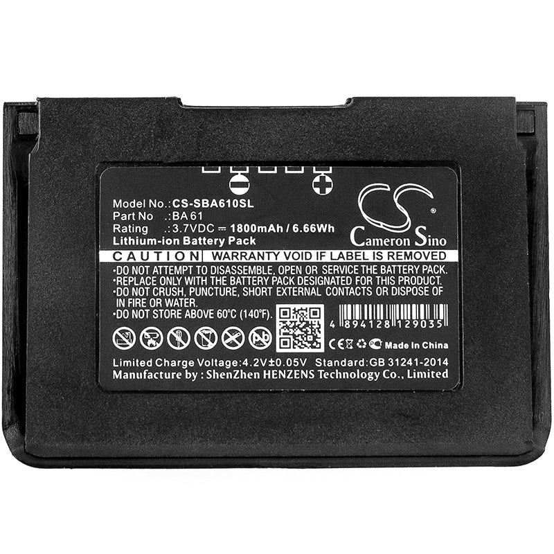Replacement Battery for Sennheiser SK9000 – Wireless Headset – 1800mAh / 3.7V - image 3