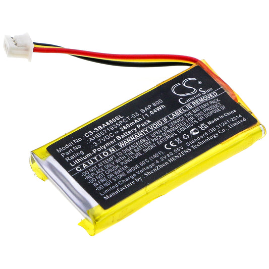 Replacement Battery for Sennheiser Flex 5000 – Wireless Headset – 280mAh / 3.7V