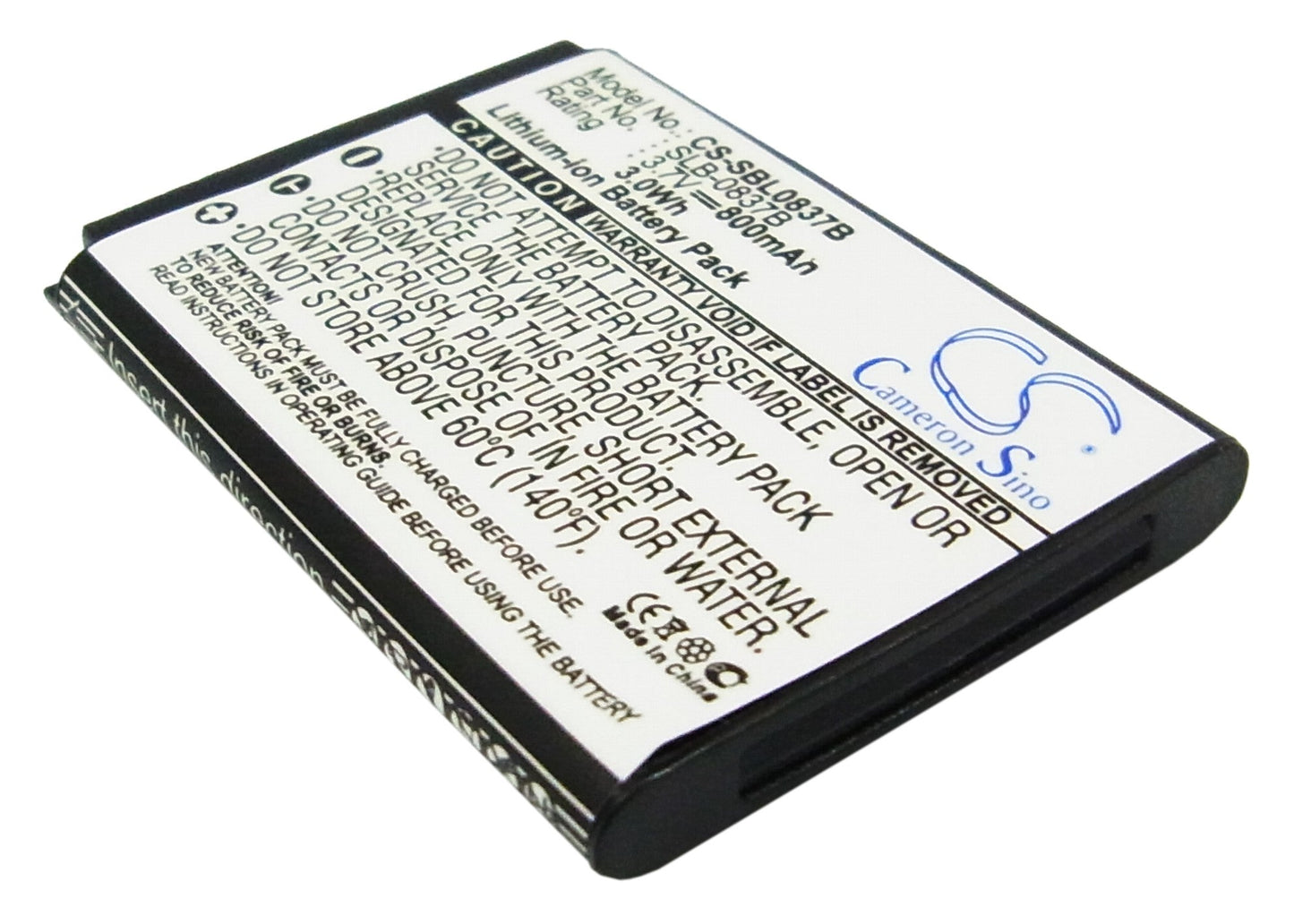 Replacement Battery for Samsung  Digimax L70 – Camera – 800mAh / 3.7V