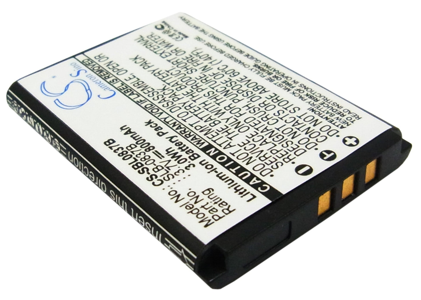 Replacement Battery for Samsung  Digimax L70 – Camera – 800mAh / 3.7V
