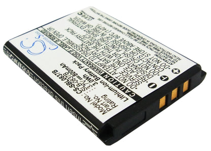 Replacement Battery for Samsung  Digimax L70 – Camera – 800mAh / 3.7V