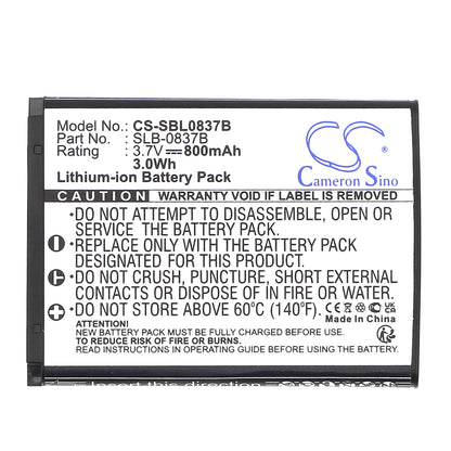 Replacement Battery for Samsung Digimax L70 – Camera – 800mAh / 3.7V