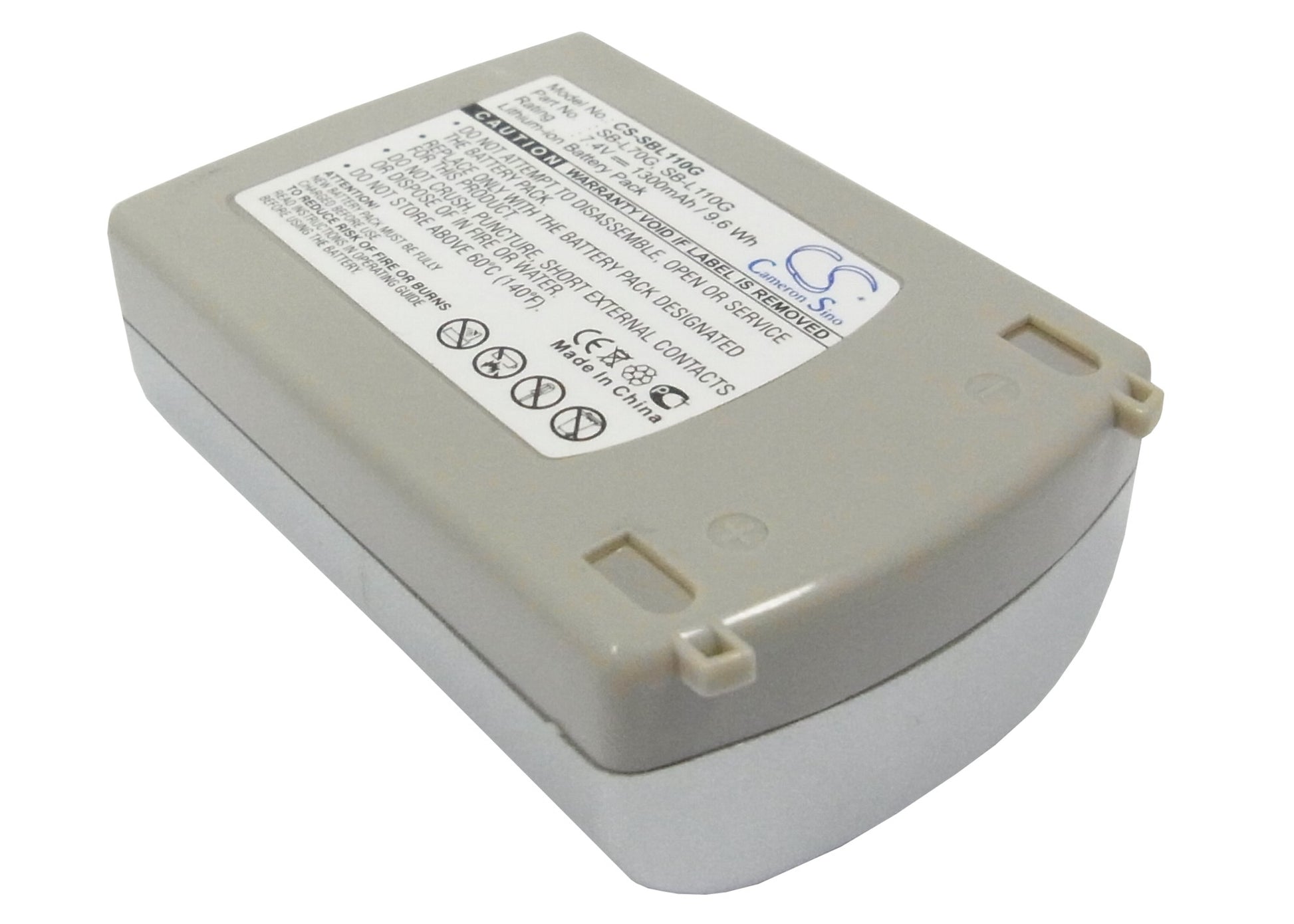 Replacement Battery for Samsung VM-C5000 – Camera – 1300mAh / 7.4V - image 1