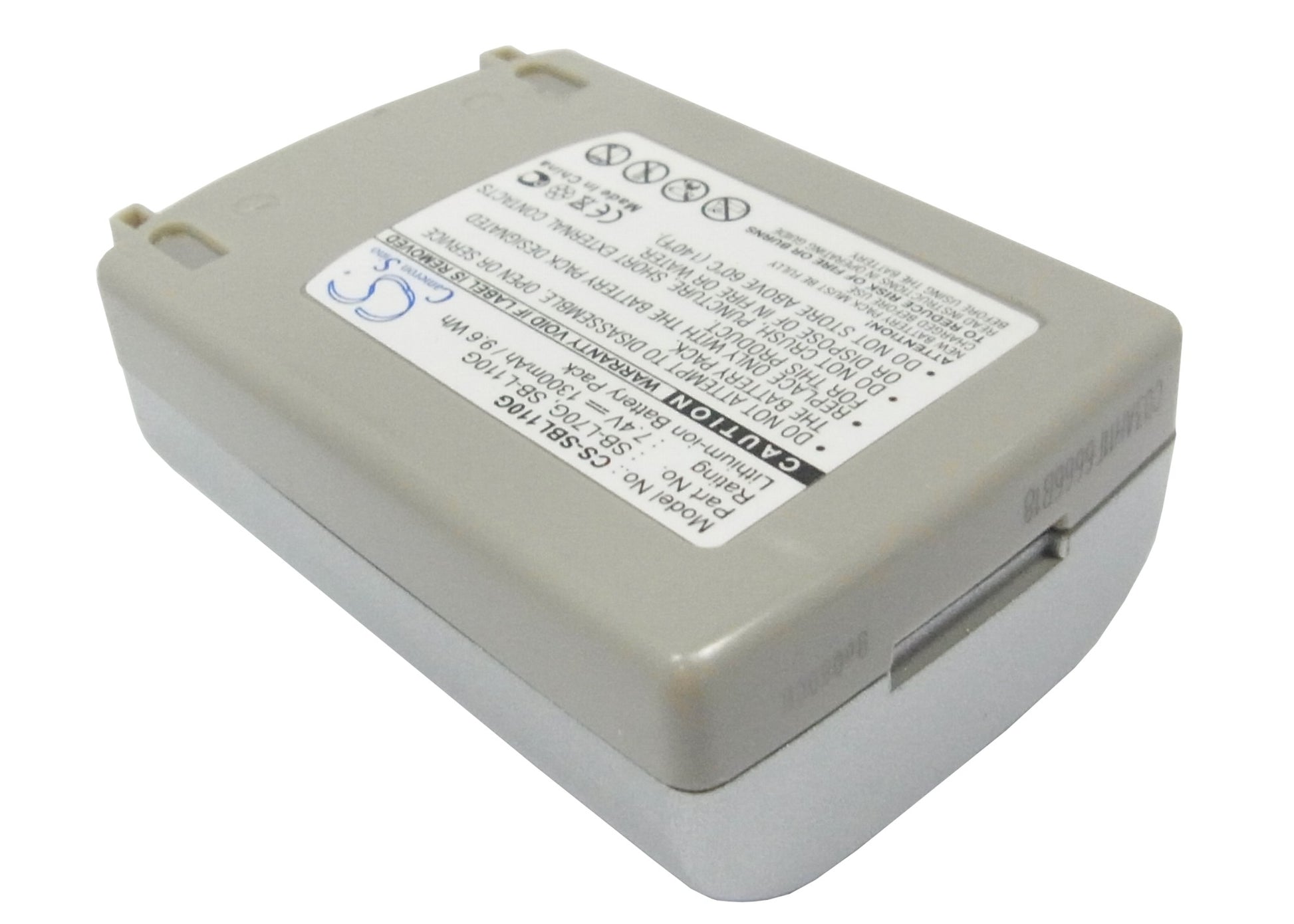 Replacement Battery for Samsung VM-C5000 – Camera – 1300mAh / 7.4V - image 2