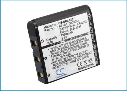 Replacement Battery for Sigma | Epson | Samsung DP1 – Camera – 1230mAh / 3.7V - image 5
