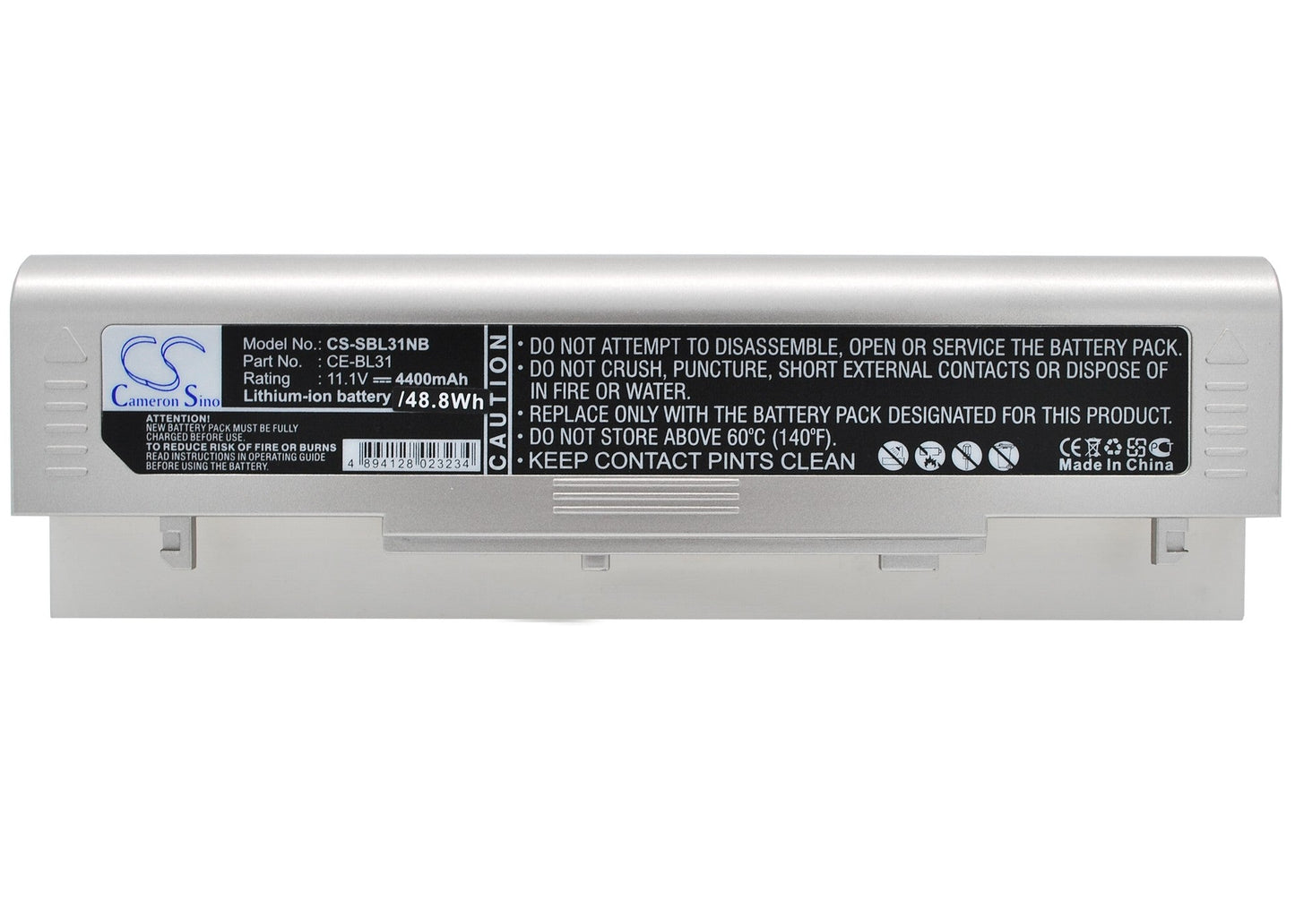Replacement Battery for Sharp  MC1-3CA – Notebook, Laptop – 4400mAh / 11.1V