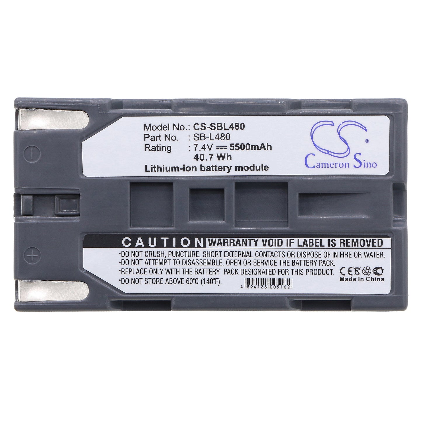 Replacement Battery for Samsung  SCL810 – Camera – 5500mAh / 7.4V