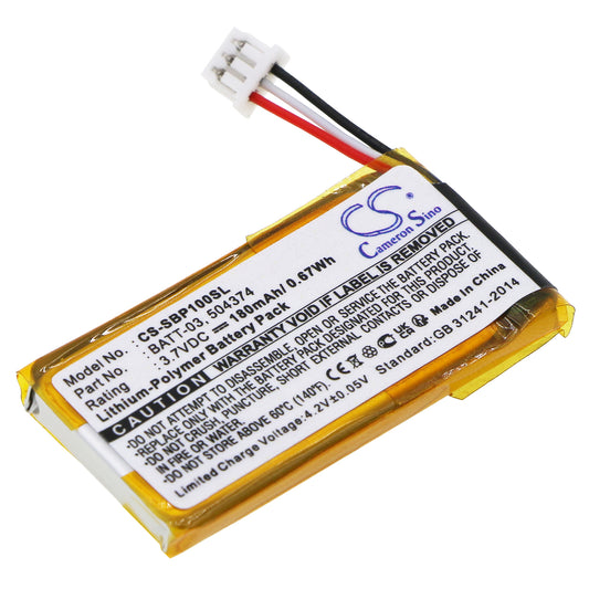 Replacement Battery for Sennheiser ADAPT 230 Mono – Wireless Headset – 180mAh / 3.7V