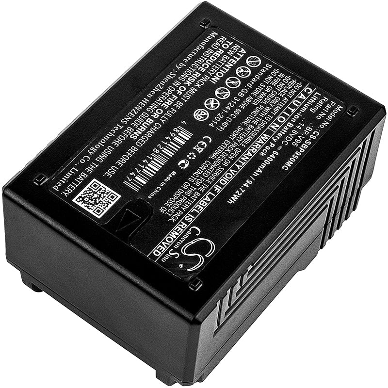 Replacement Battery for Sony  PMW-400 – Camera – 6400mAh / 94.72Wh / 14.8V