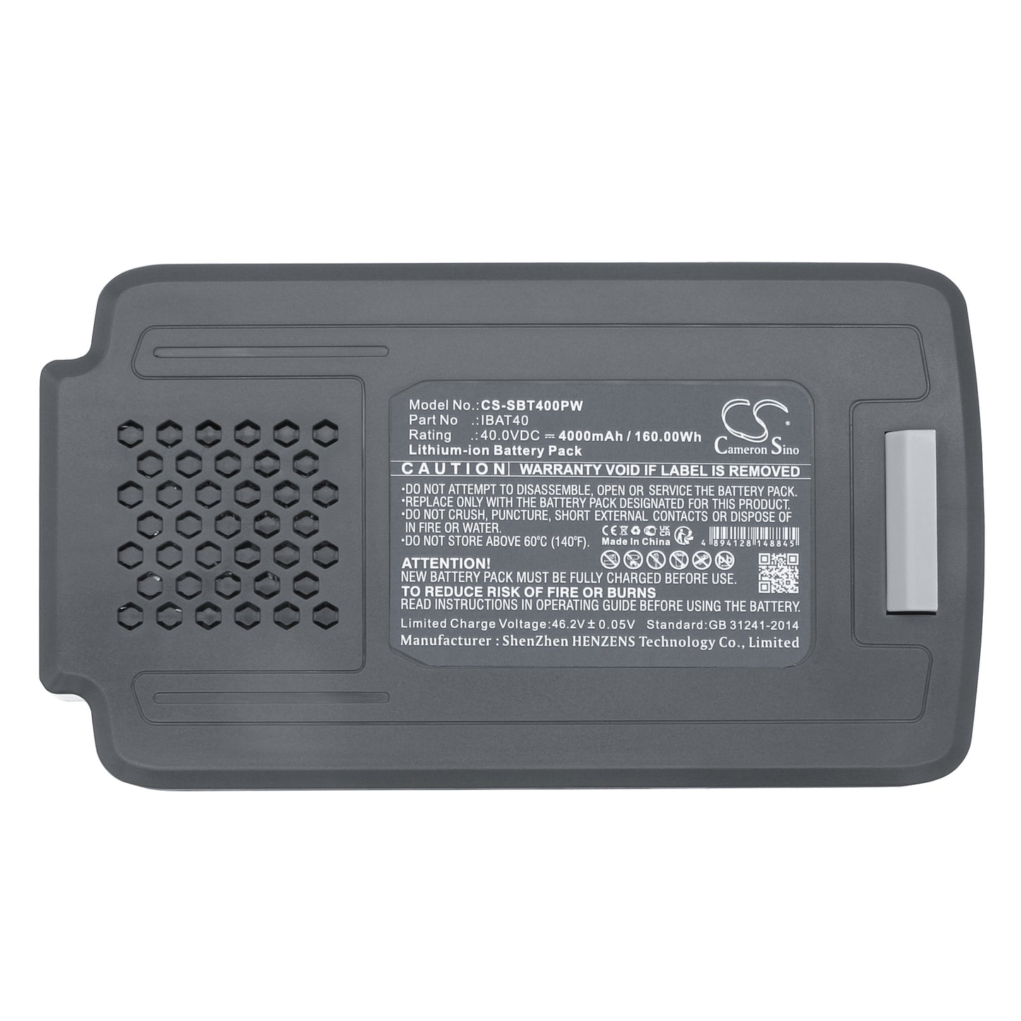 Replacement Battery for Snow Joe iON18SB – Garden Tool – 4000mAh / 40V - image 5
