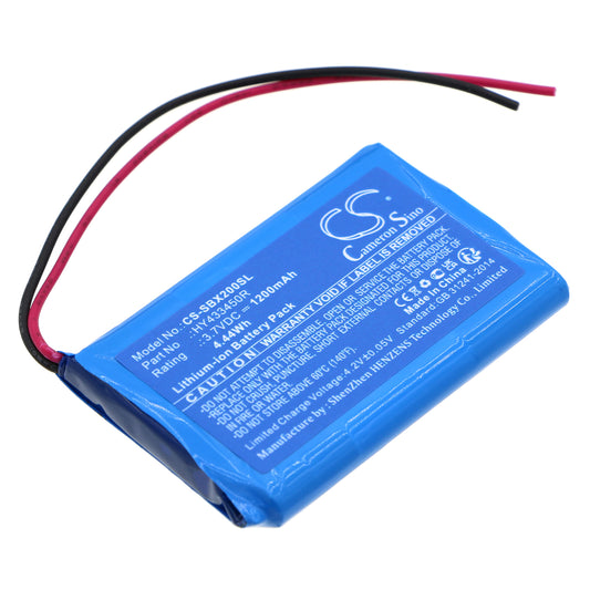 Replacement Battery for Swisstone BX200 – Speaker – 1200mAh / 3.7V
