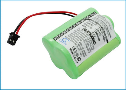 Replacement Battery for Albrecht  AE105H – Two-Way Radio – 1200mAh / 5.76Wh / 4.8V
