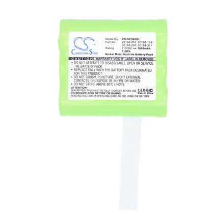 Replacement Battery for Symbol PTC-960C – Barcode Scanner – 1000mAh / 7.2V