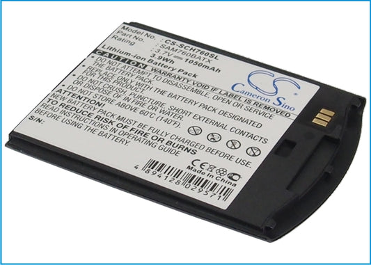 Replacement Battery for Verizon | Samsung SCH-I760 – Mobile, SmartPhone – 1050mAh / 3.7V - image 1