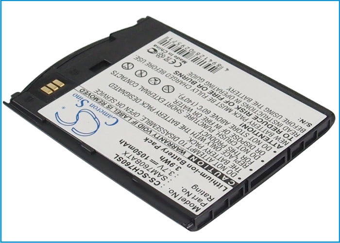 Replacement Battery for Verizon | Samsung SCH-I760 – Mobile, SmartPhone – 1050mAh / 3.7V - image 2