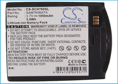 Replacement Battery for Verizon | Samsung SCH-I760 – Mobile, SmartPhone – 1050mAh / 3.7V - image 5
