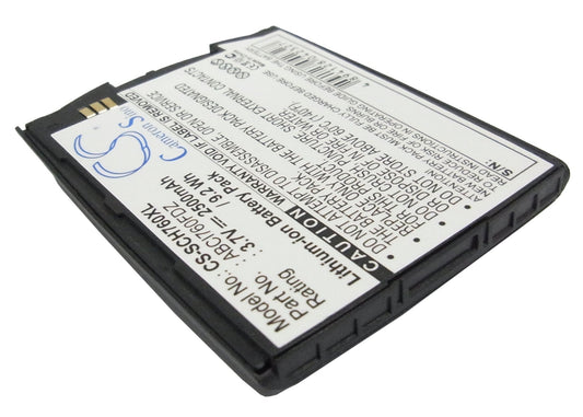 Replacement Battery for Samsung  SCH-I760 – Mobile, SmartPhone – 2500mAh/9.25Wh / 3.7V