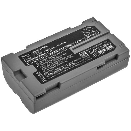 Replacement Battery for Topcon | Sokkia ES – Equipment, Survey, Test – 2600mAh / 7.4V