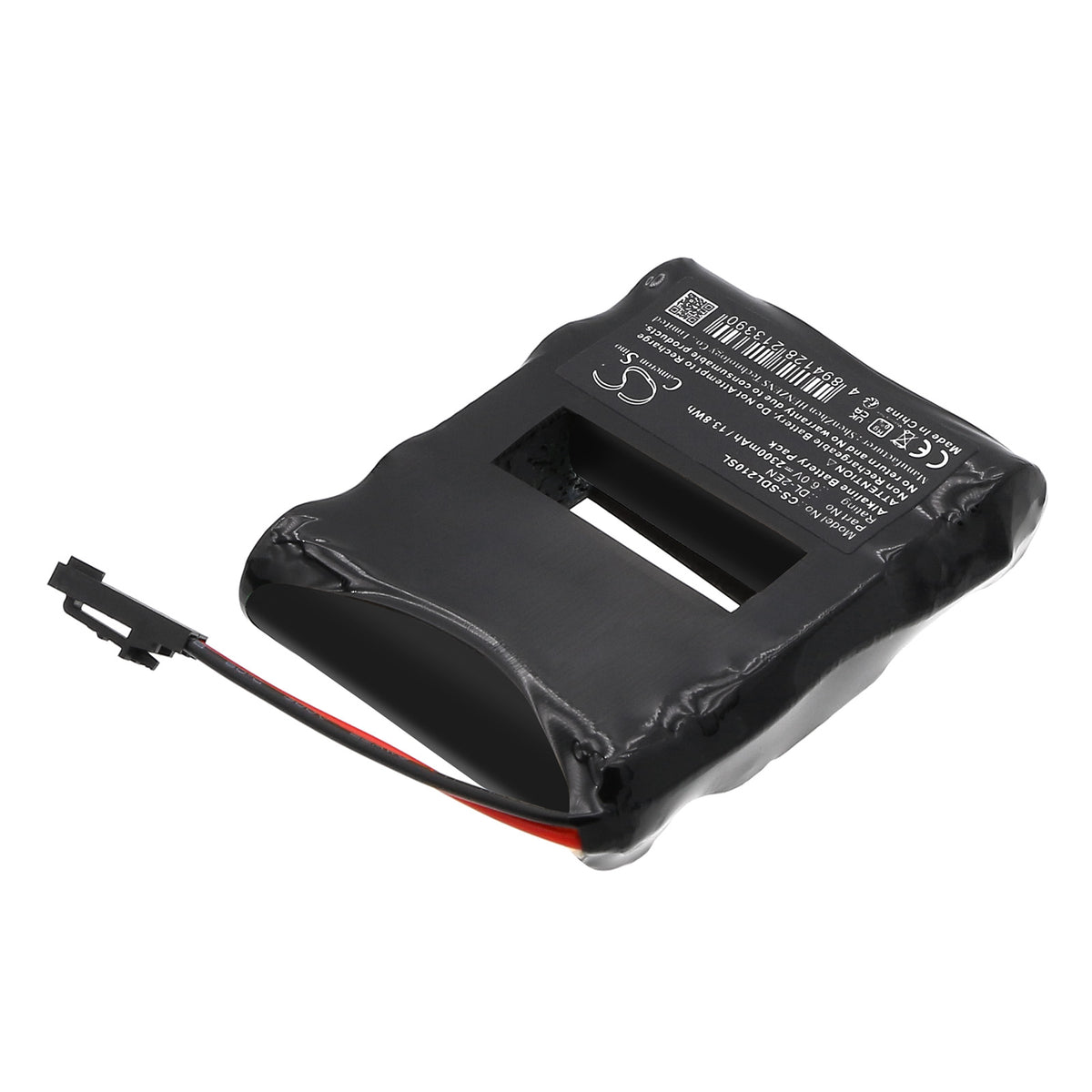 Replacement Battery for Saflok | DoorLock 54490 – Door Lock – 2300mAh / 6V