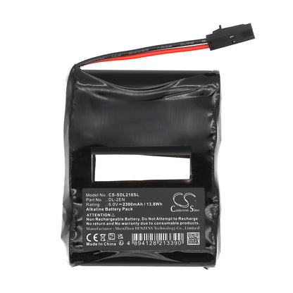 Replacement Battery for Saflok | DoorLock 54490 – Door Lock – 2300mAh / 6V