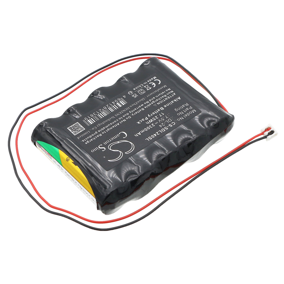 Replacement Battery for DoorLock DL-24 – Door Lock – 2300mAh / 7.5V