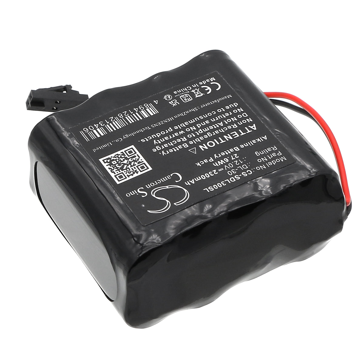 Replacement Battery for Locknetics K380-001 – Door Lock – 2300mAh / 12V
