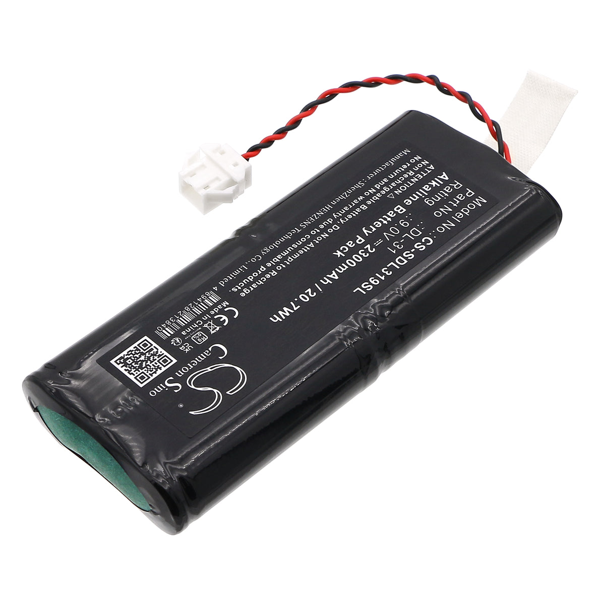 Replacement Battery for DoorLock DL-31 – Door Lock – 2300mAh / 9V