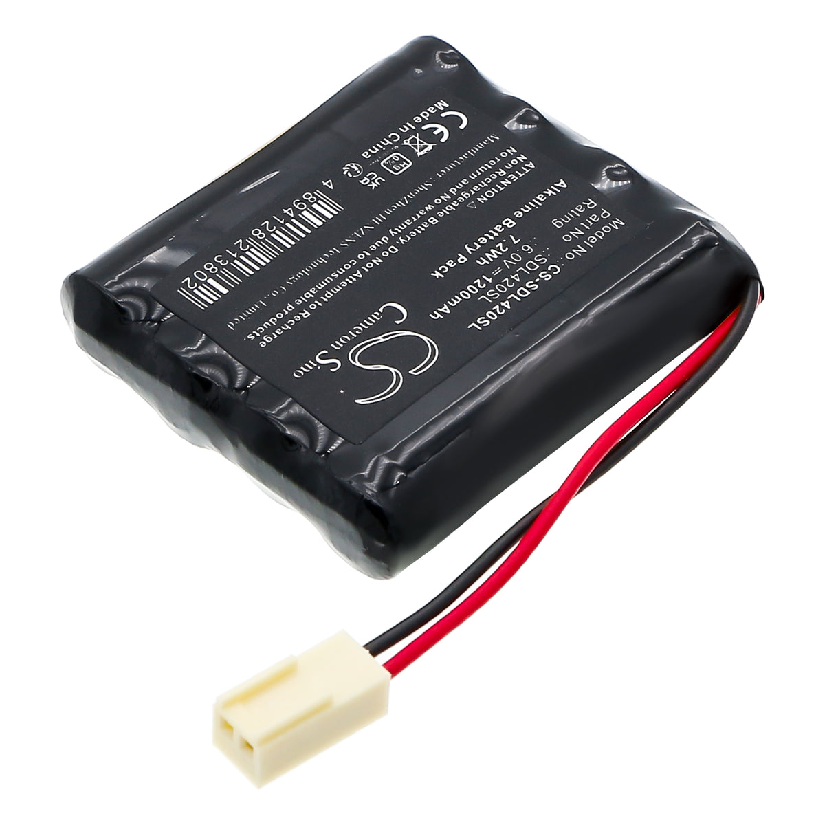 Replacement Battery for Generic 132 100556 – Door Lock – 1200mAh / 6V