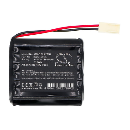 Replacement Battery for Generic 132 100556 – Door Lock – 1200mAh / 6V