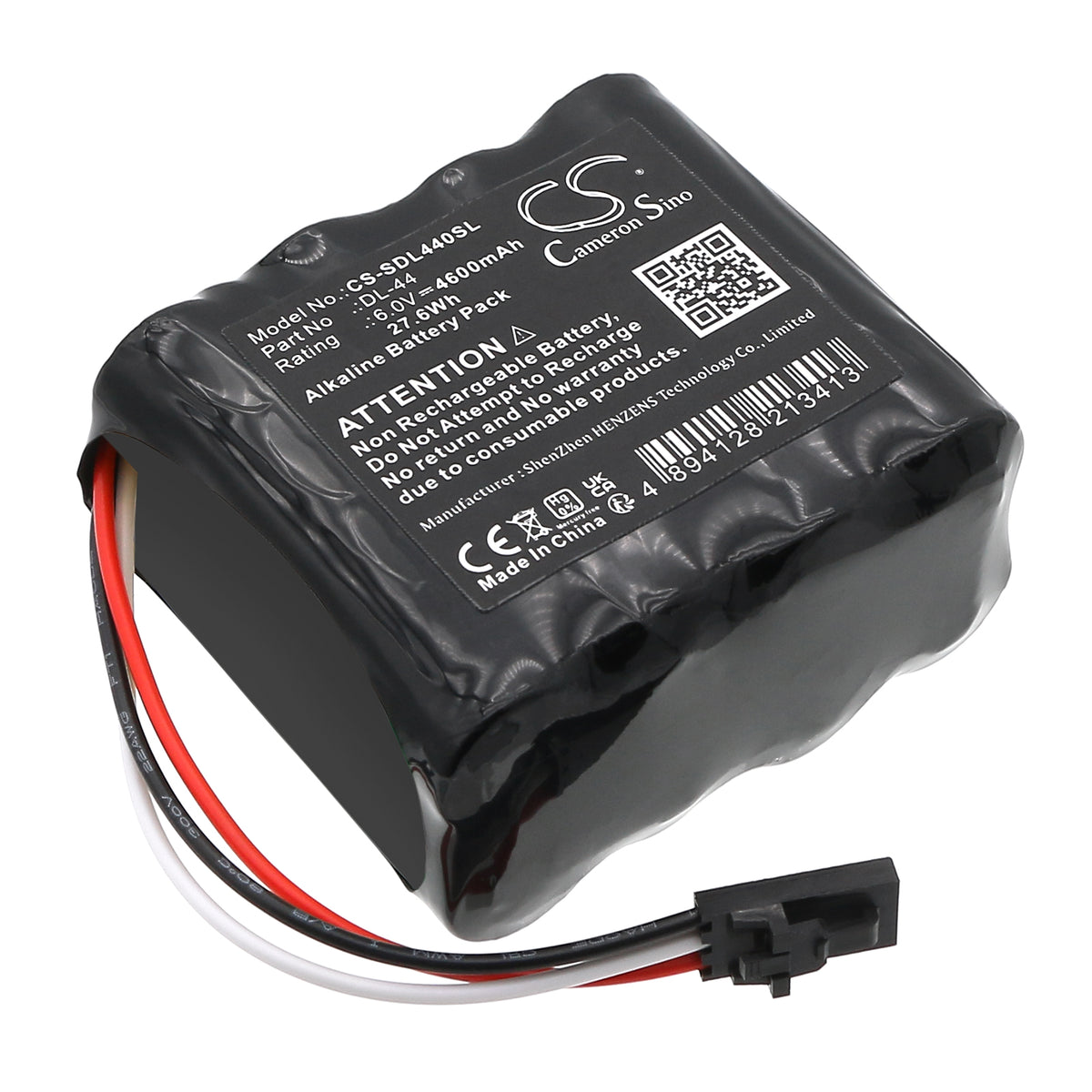 Replacement Battery for Stanley Security Systems 12345 – Door Lock – 4600mAh / 6V