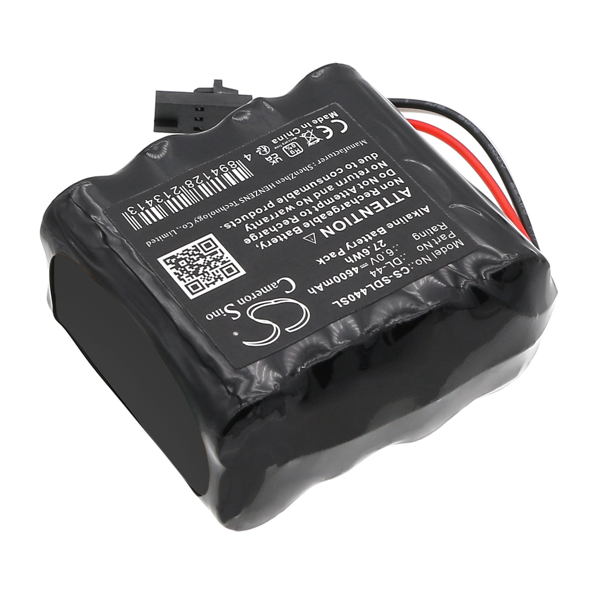 Replacement Battery for Stanley Security Systems 12345 – Door Lock – 4600mAh / 6V