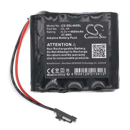 Replacement Battery for Stanley Security Systems 12345 – Door Lock – 4600mAh / 6V