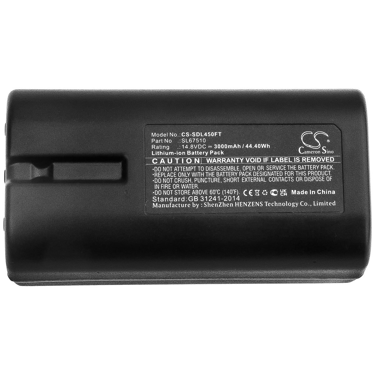Replacement Battery for SeaLife Sea Dragon 4500 – Flashlight – 3000mAh / 14.8V