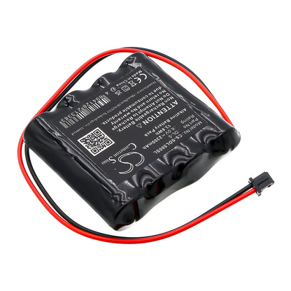 Replacement Battery for NABC | Saflok | Room Safe | Zoro | Vanguard | KeyLock HTL3 – Door Lock – 2300mAh / 6V