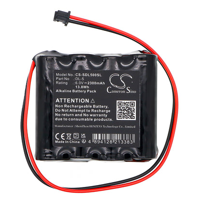 Replacement Battery for NABC | Saflok | Room Safe | Zoro | Vanguard | KeyLock HTL3 – Door Lock – 2300mAh / 6V