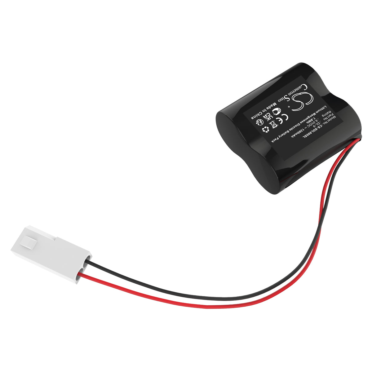 Replacement Battery for Saflok 20280 – Door Lock – 1300mAh / 6V