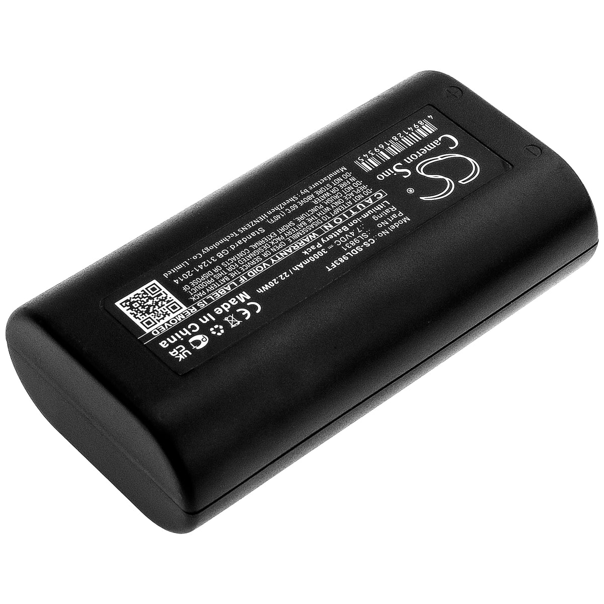Replacement Battery for SeaLife Sea Dragon 1200 – Flashlight – 3000mAh / 7.4V